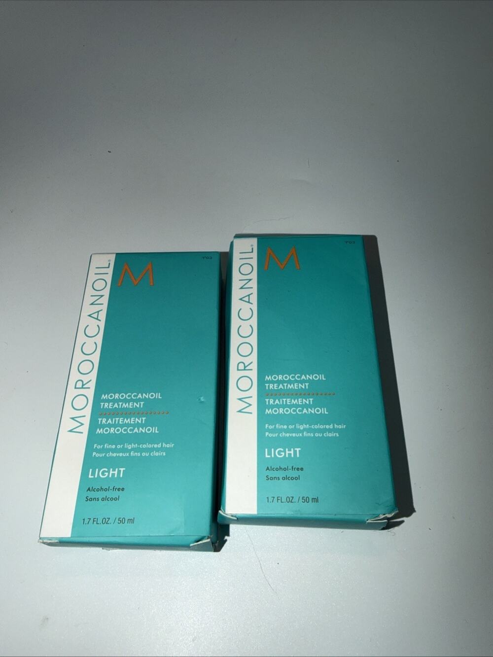 MoroccanOil-Treatment For Fine/Light Color Hair Light 1.7 OzWith Pump New 2 Pack
